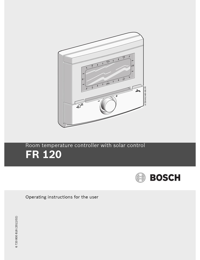 Bosch FR 120 Operating instructions for the user