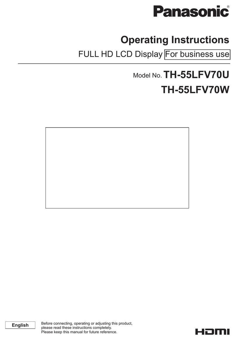 Panasonic TH-55LFV70U Technical manual