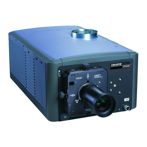Christie CP2220 User manual