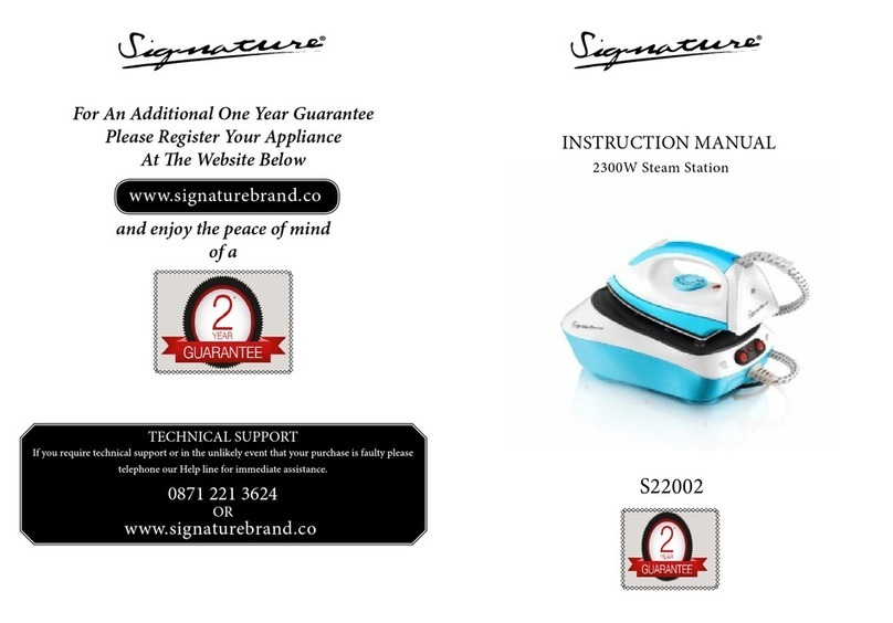 Signature S22002 instruction manual