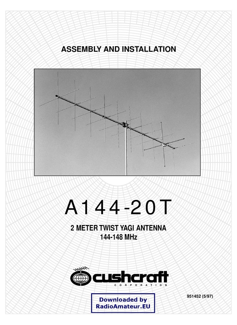 CUSHCRAFT A144-20T Assembly and installation CUSHCRAFT A144-20T Assembly and installation