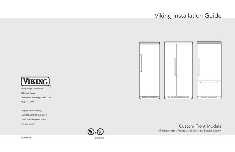 Viking Designer DFBB363 User manual
