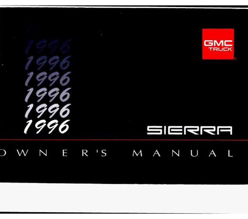 GMC SIERRA 1996 User manual GMC SIERRA 1996 User manual