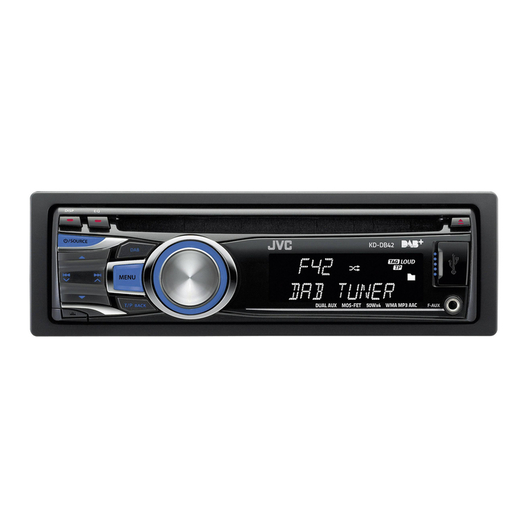 JVC KD-DB52 User manual