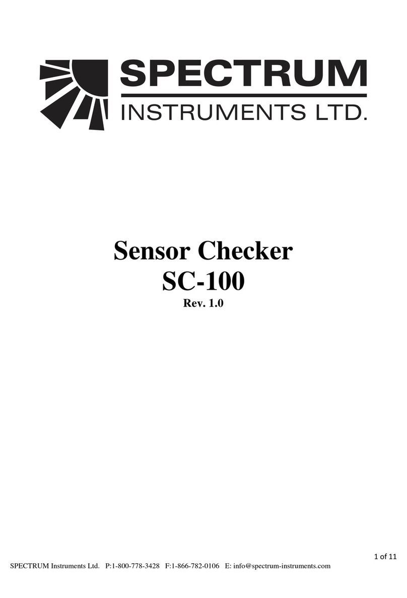 Spectrum SC-100 User manual