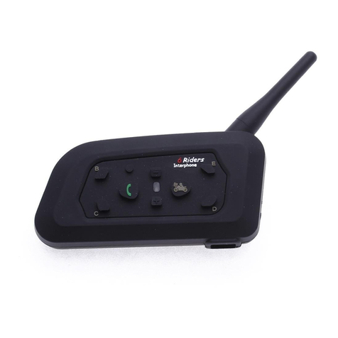 G6 BT Interphone user manual G6 BT Interphone user manual