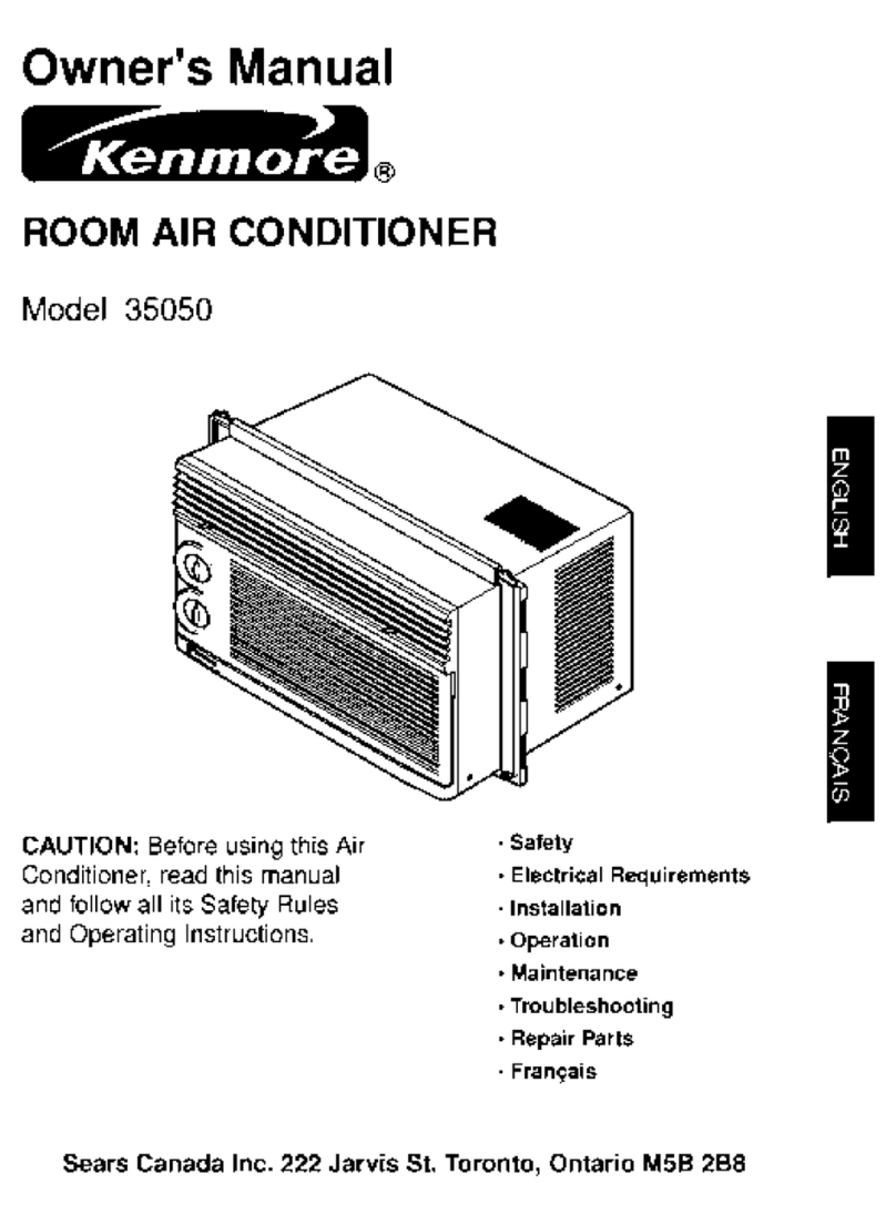 Kenmore 35050 owner's manual