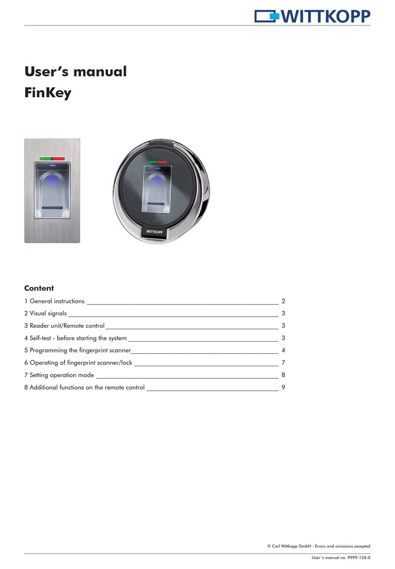 Wittkopp FinKey user manual