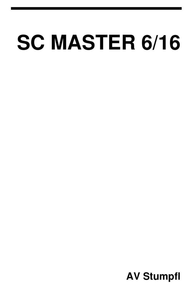 AVstumpfl SC MASTER 6 user manual