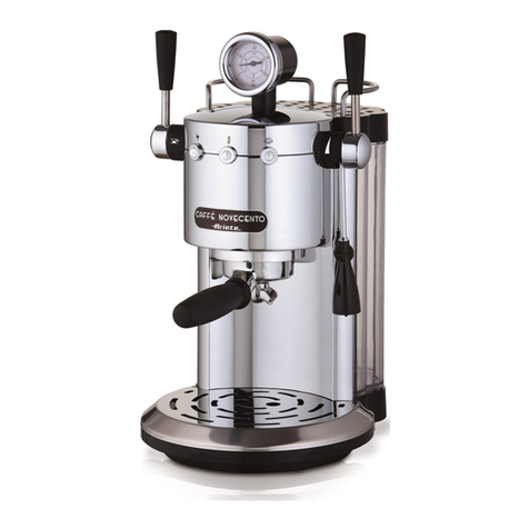 Espressione Caffe' Novecento User manual Espressione Caffe' Novecento User manual
