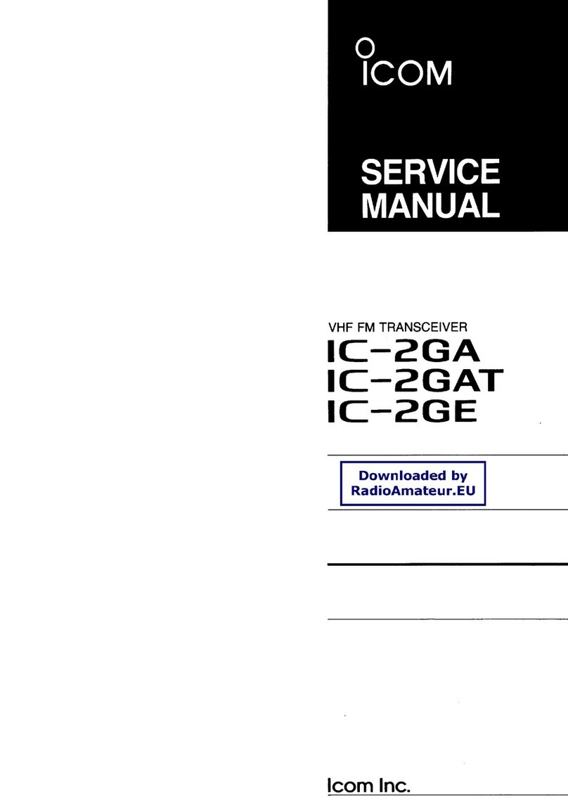 Icom IC-2GA Service manual