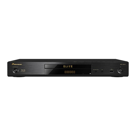 Pioneer Elite BDP-80FD User manual