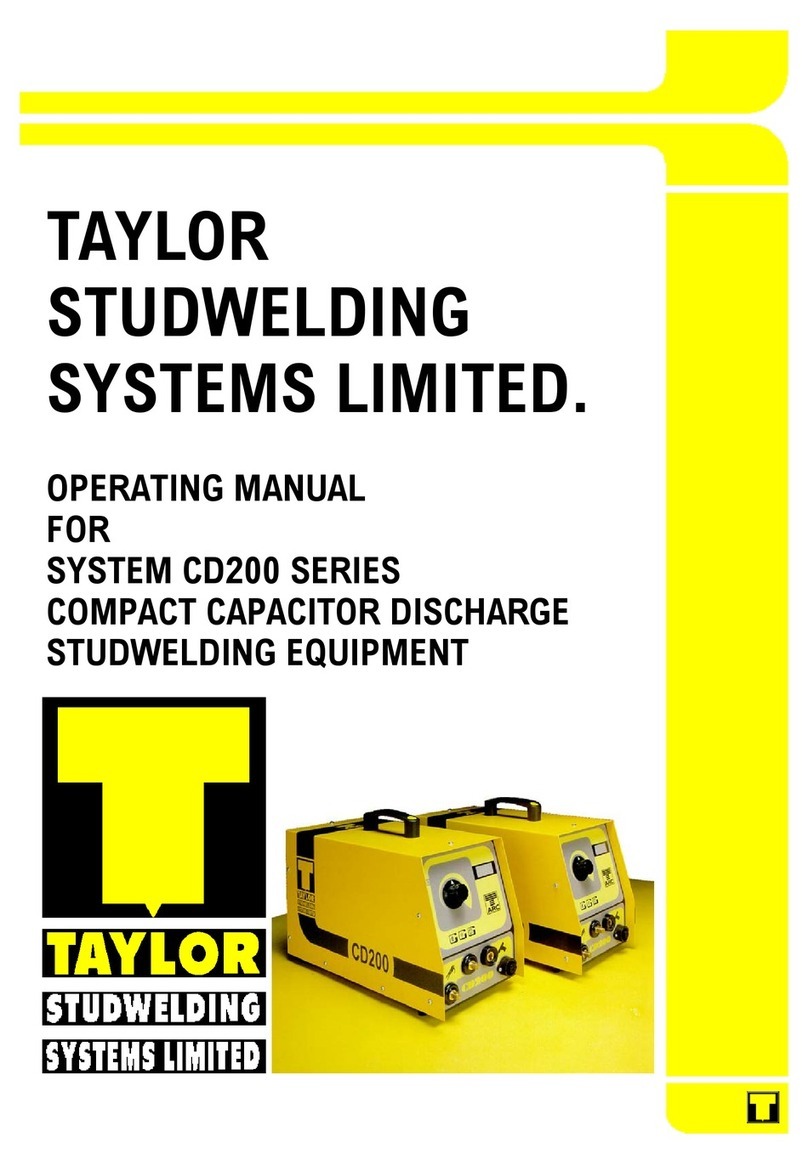 Taylor SYSTEM CD200 SERIES operating manual