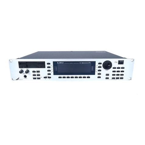 Kawai K5000R User manual