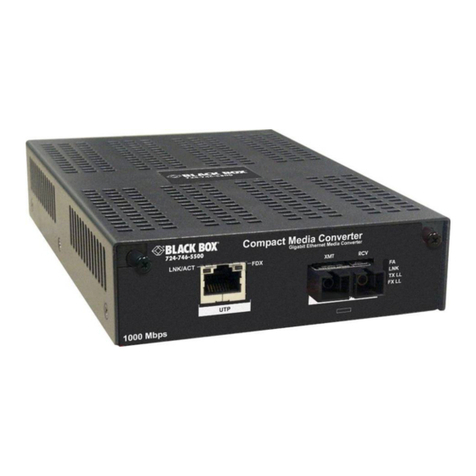 Black Box LGC5134A-R4 User manual Black Box LGC5134A-R4 User manual