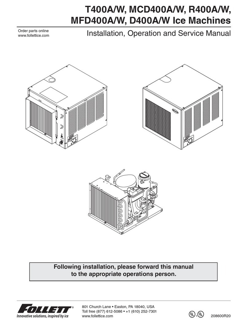 Follett T400A Setup guide