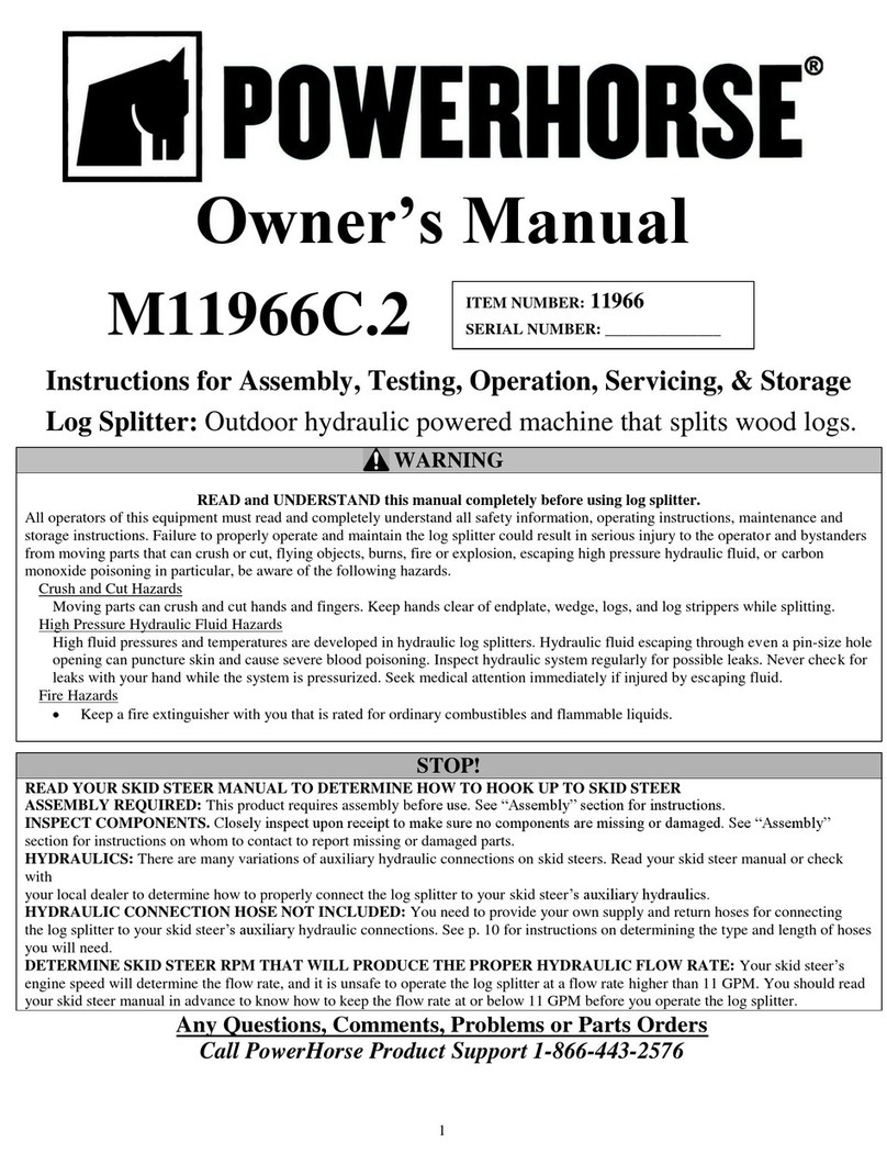 Powerhorse M11966C.2 owner's manual