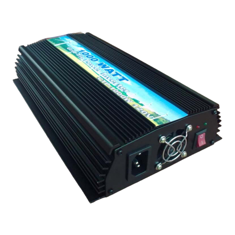 SolarTorrent 1000W Grid Tie Power Inverter user guide