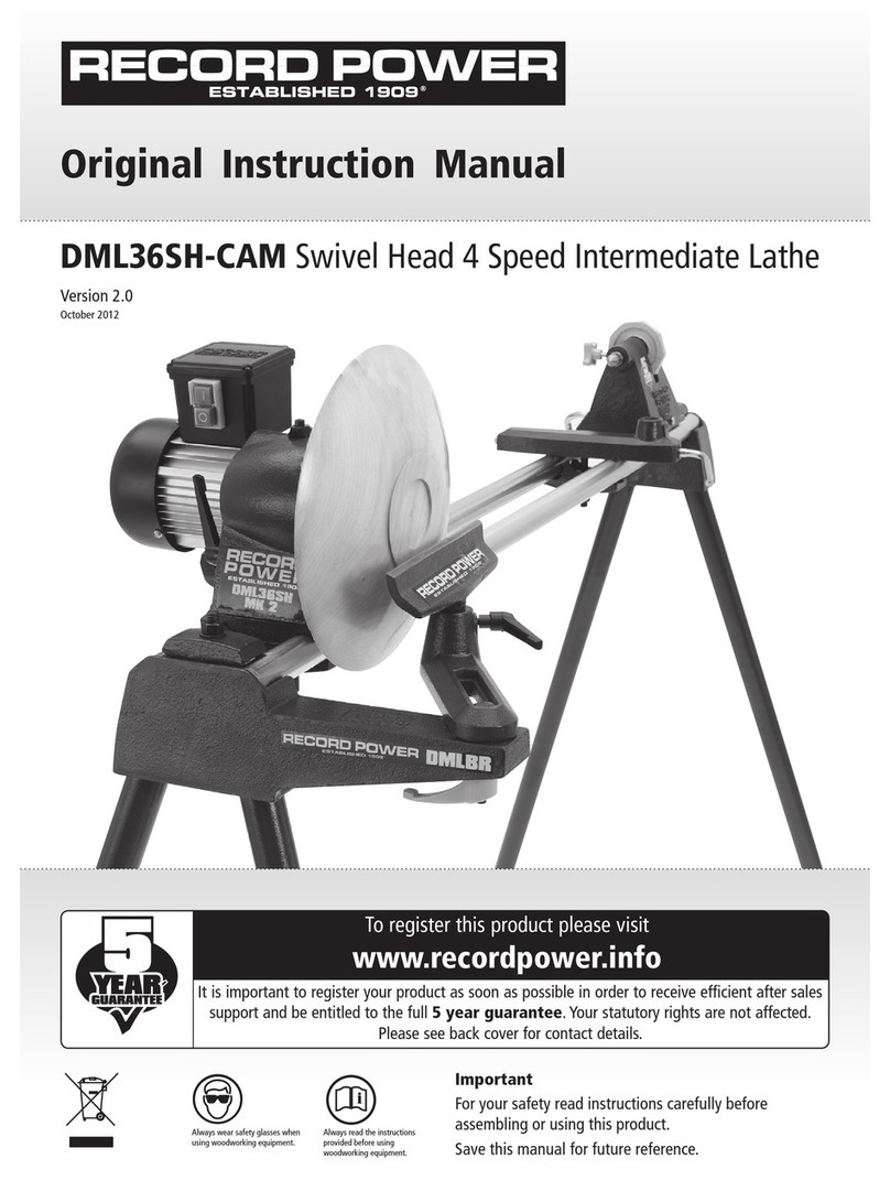 Record Power DML36SH-CAM User guide