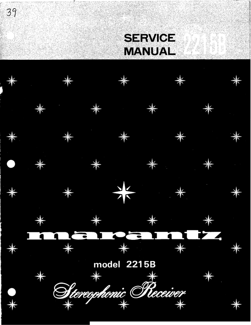 Marantz 2215B User manual
