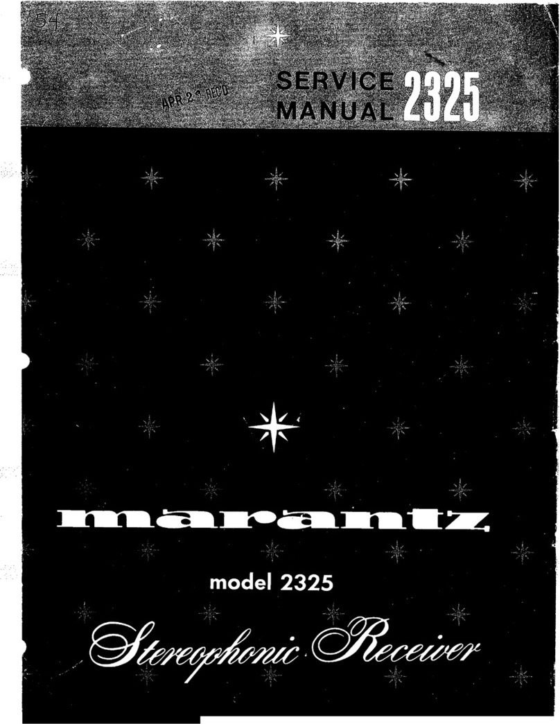 Marantz 2325 User manual
