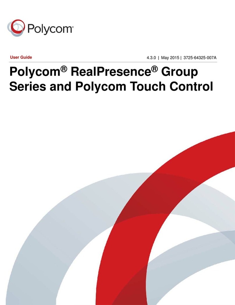 Polycom RealPresence Group Series User manual