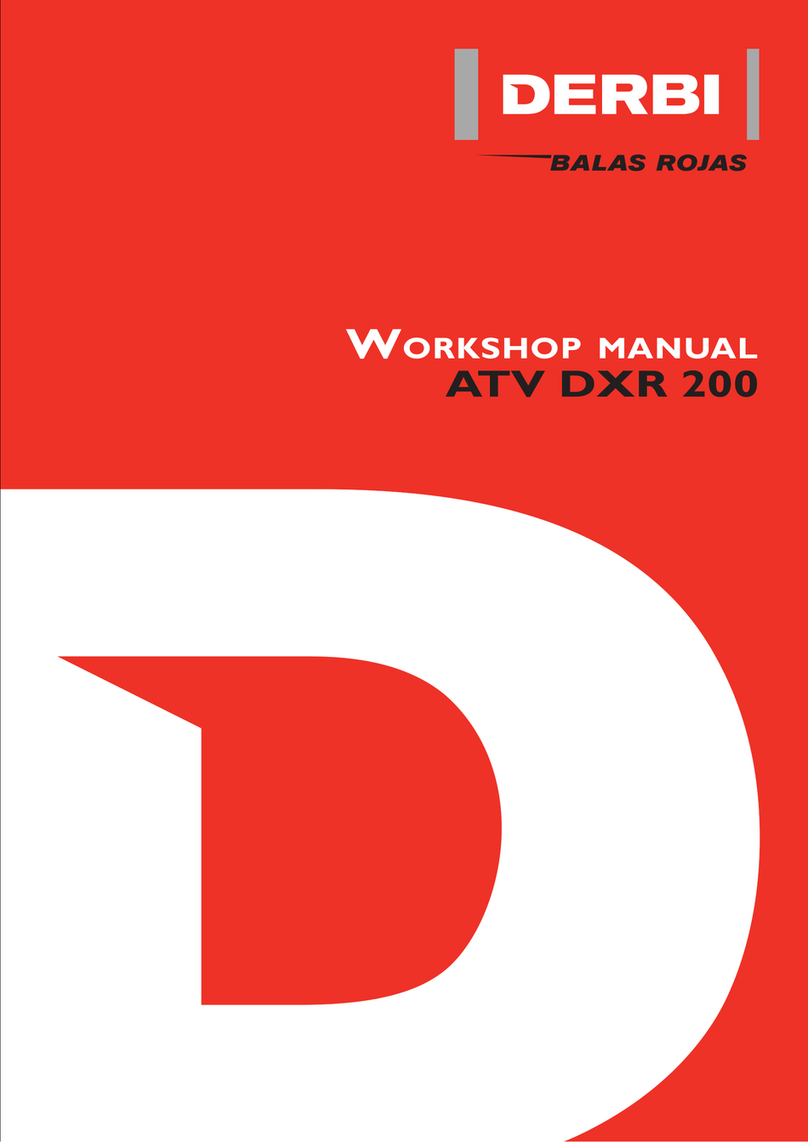 Derbi ATV DXR 200 Workshop manual