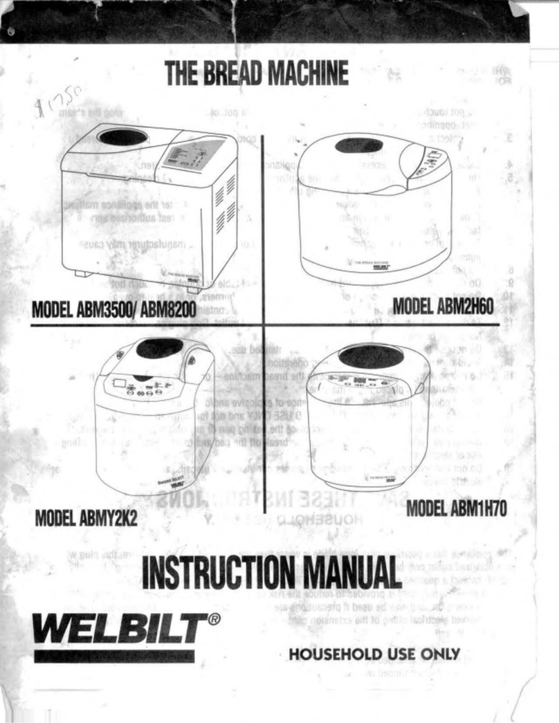 Welbilt AMB3500 instruction manual