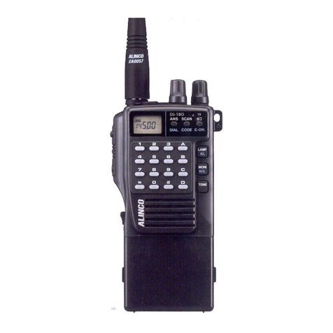Alinco DJ-180 User manual