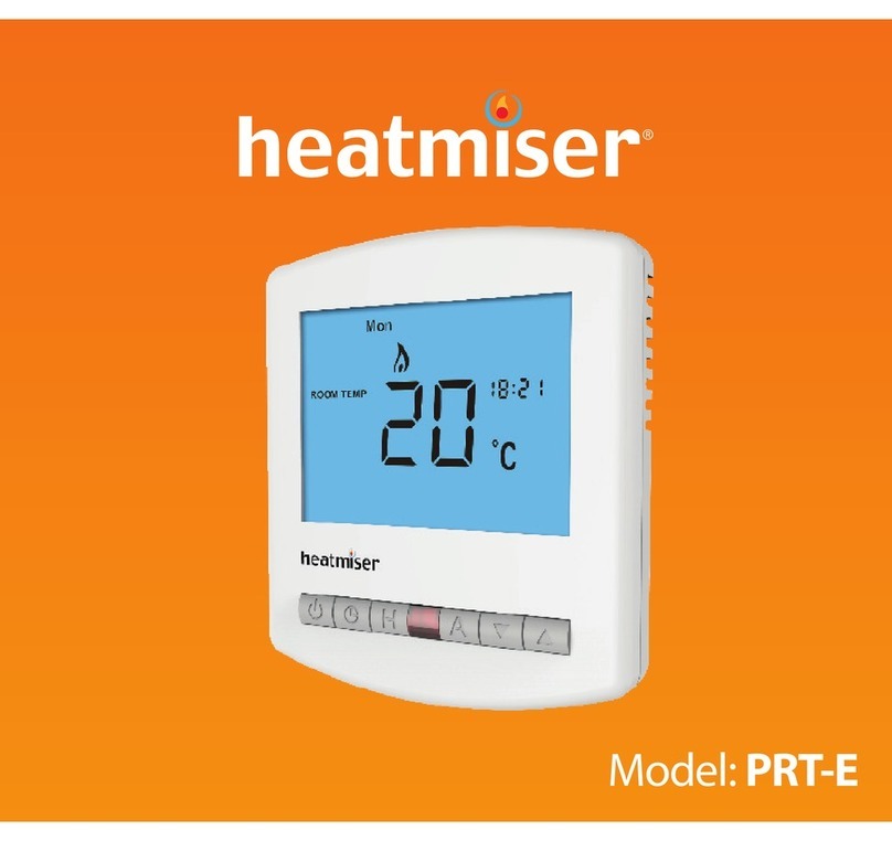 Heatmiser PRT-E1 User manual