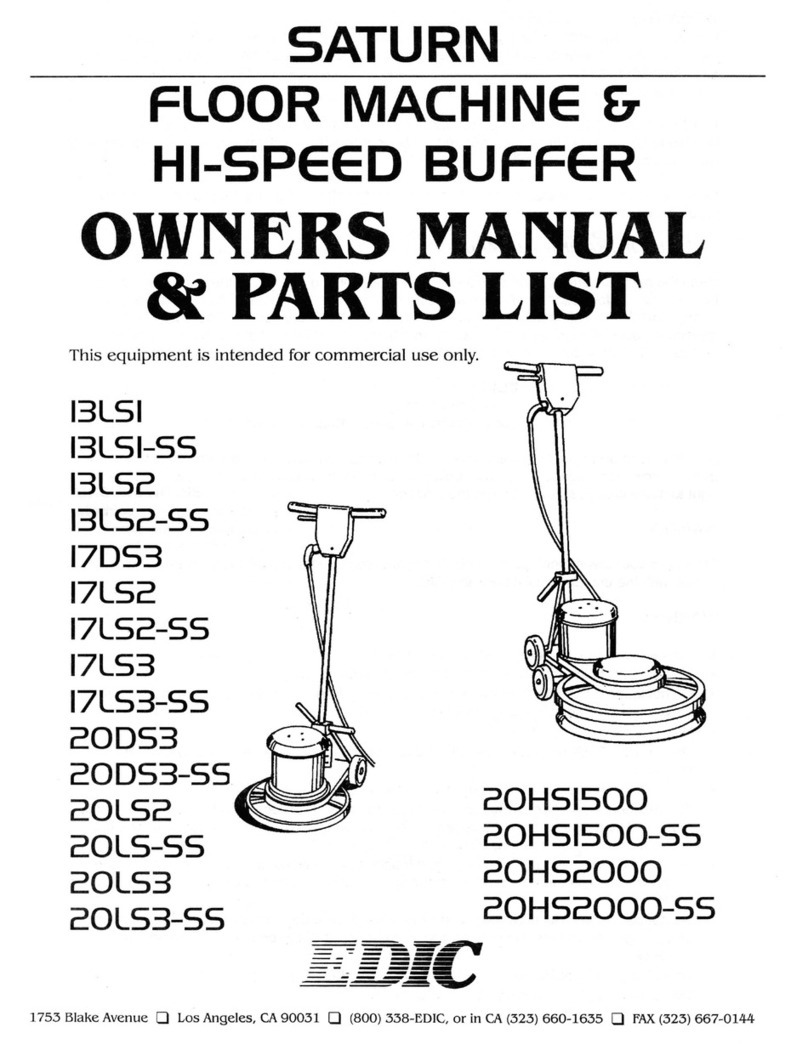 Edic SATURN I3LSI User manual Edic SATURN I3LSI User manual