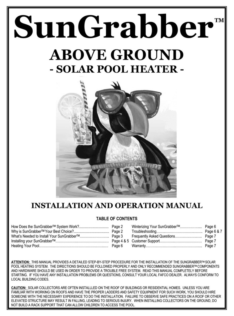 Sungrabber AGP Installation and operation manual