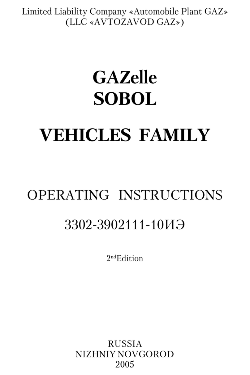 Gazelle SOBOL operating instructions
