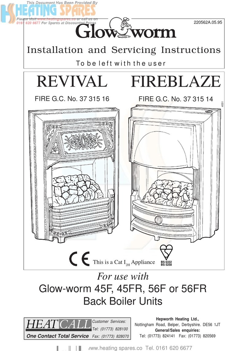 Glowworm REVIVAL 37 315 16 User guide