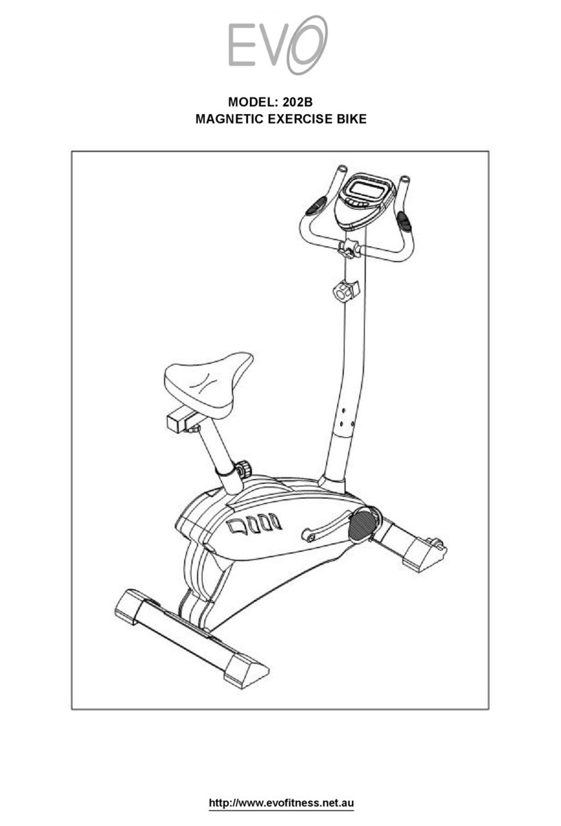 Evo 202B User instructions