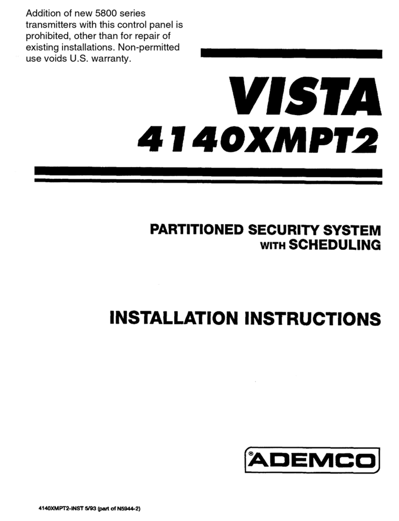 ADEMCO 4140XMPT2 User manual