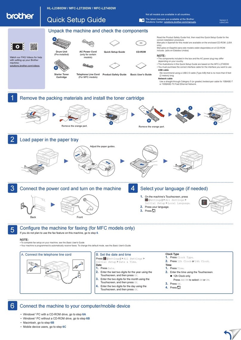 Brother HL-L2380DW User manual