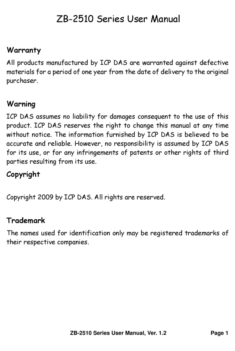 ICP DAS USA ZB-2510 user manual