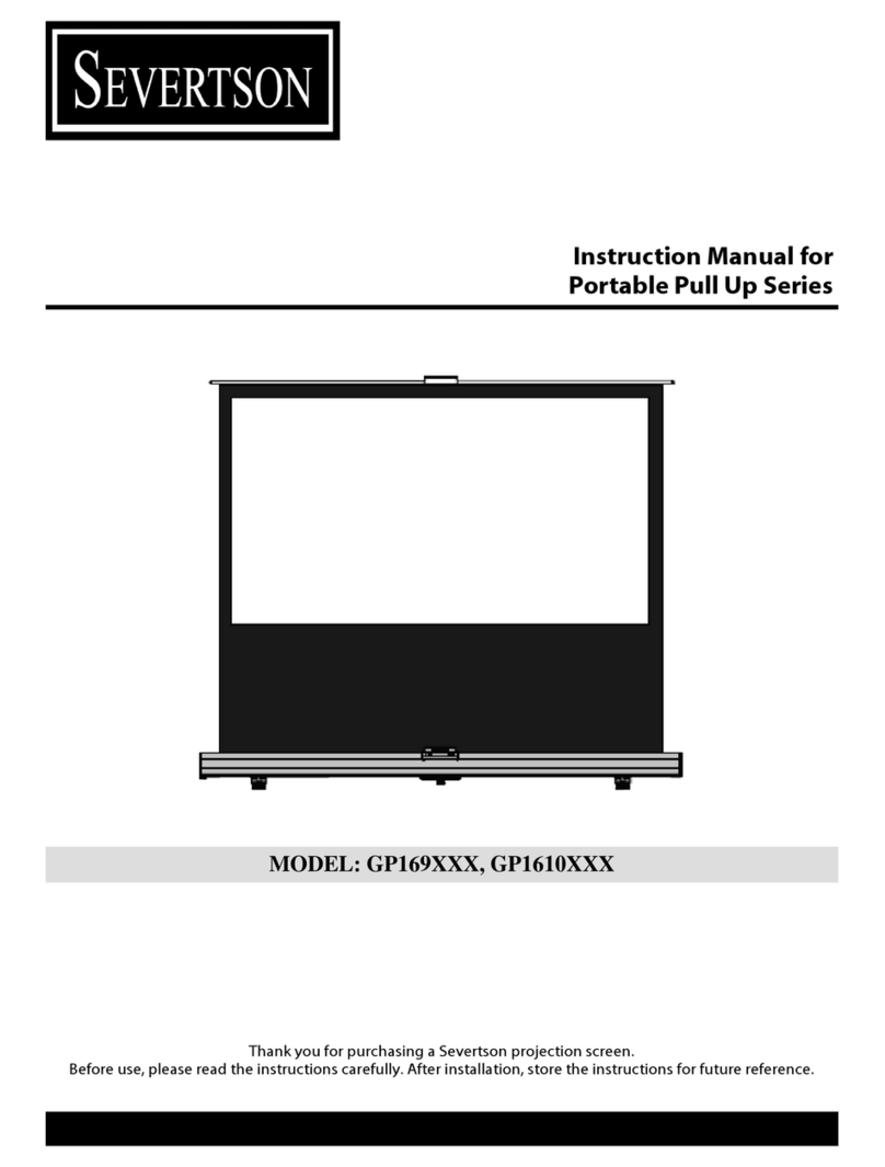 Severtson GP169 series instruction manual
