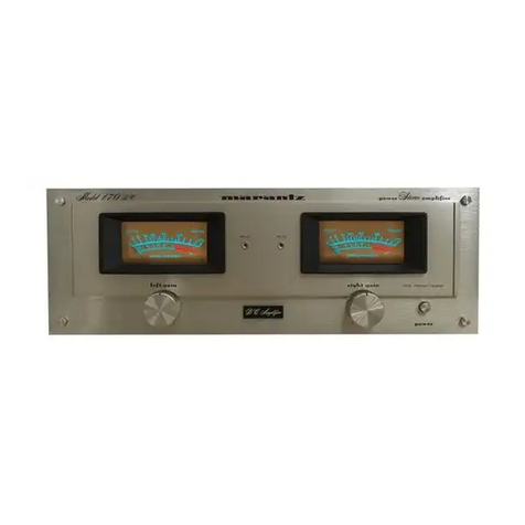 Marantz 170DC User manual Marantz 170DC User manual
