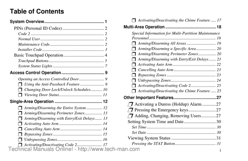 Regency 4821 user manual