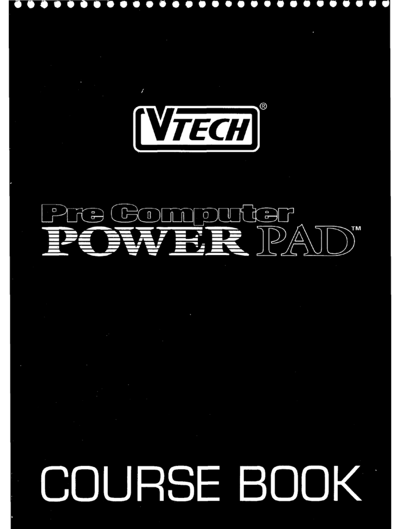 V-tech Precomputer Power PAD Installation and operation manual