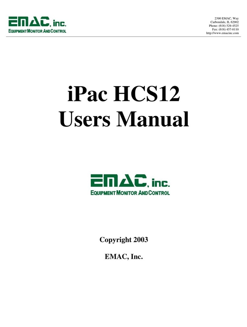 EMAC iPac HCS12 user manual