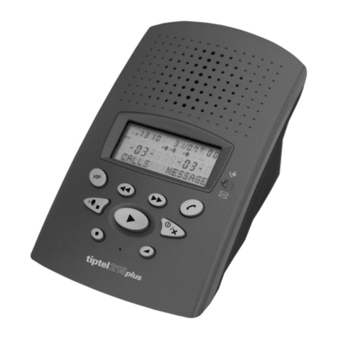 TIPTEL 215 Plus operating instructions
