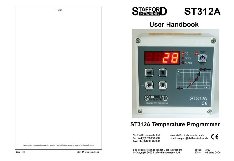 Stafford Instruments ST312A User handbook