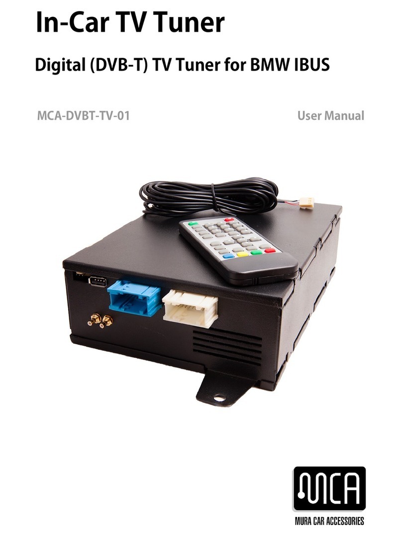mca MCA-DVBT-TV-01 user manual