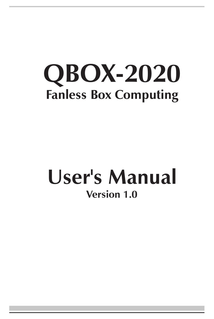 Quanmax QBOX-2020 User manual