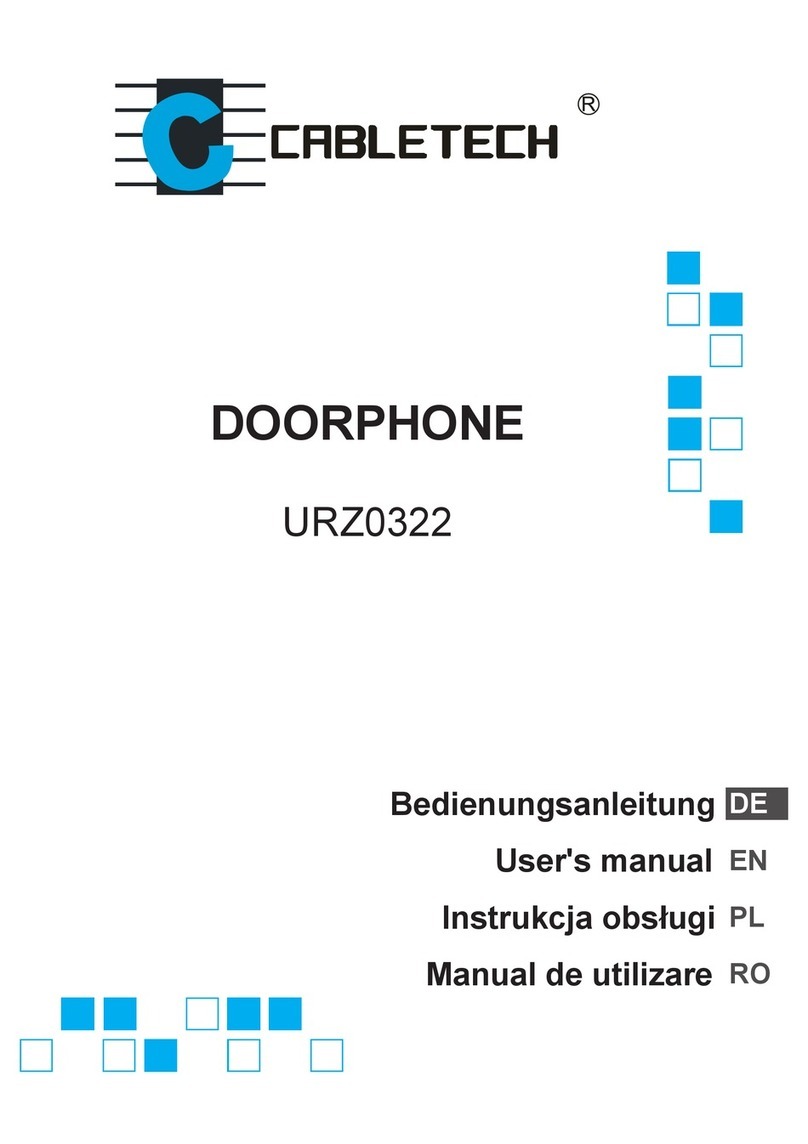 Cabletech URZ0322 User manual
