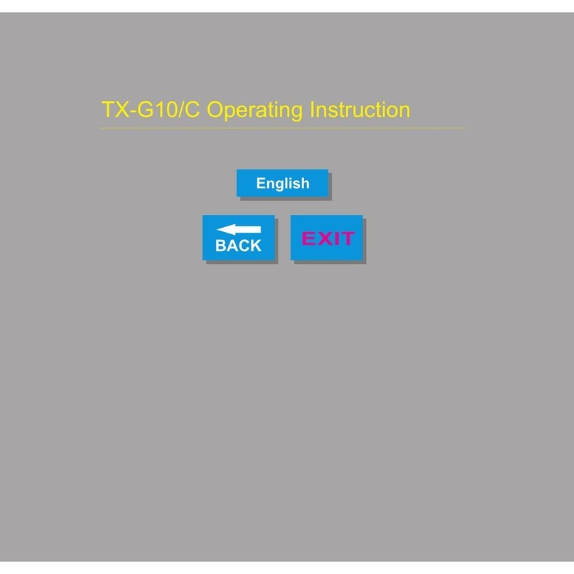 Panasonic TX-G10/C operating instructions