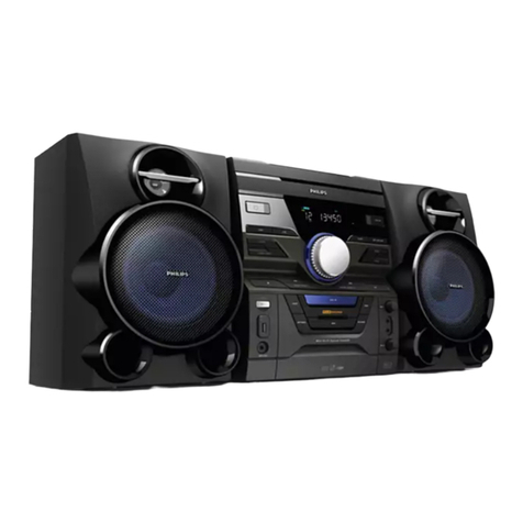 Philips FWM653 User manual
